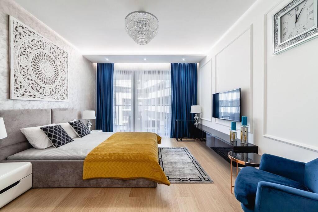 Stylowy Apartament Centrum Warszawy Z Tarasem Varsavia Esterno foto
